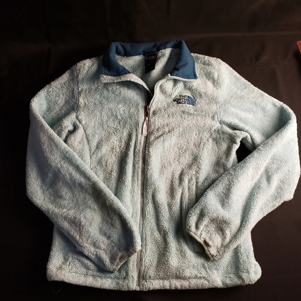 The North Face Fleece Full Zip Jacket Blue Women’s Medium